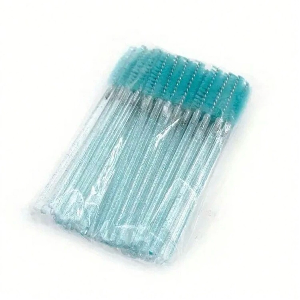 50pcs Disposable Eyelash Extension Brush Makeup Brush Mascara Wands Applicators